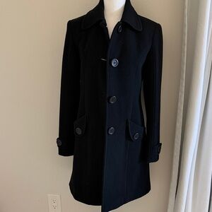 Women’s Black Wool Coat